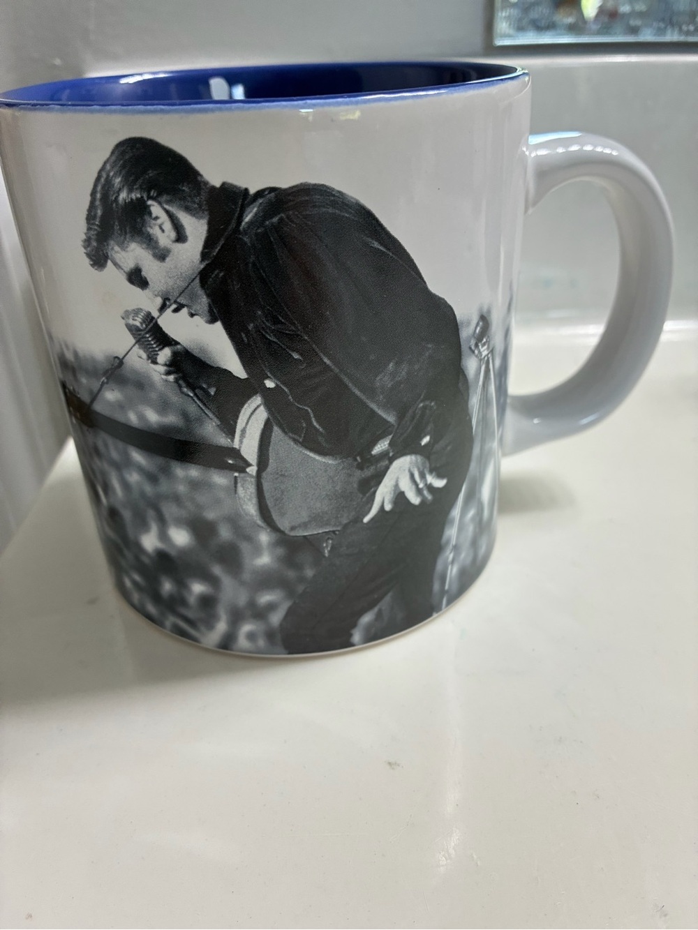 Vintage Vandor Elvis Presley Ceramic Coffee Mug